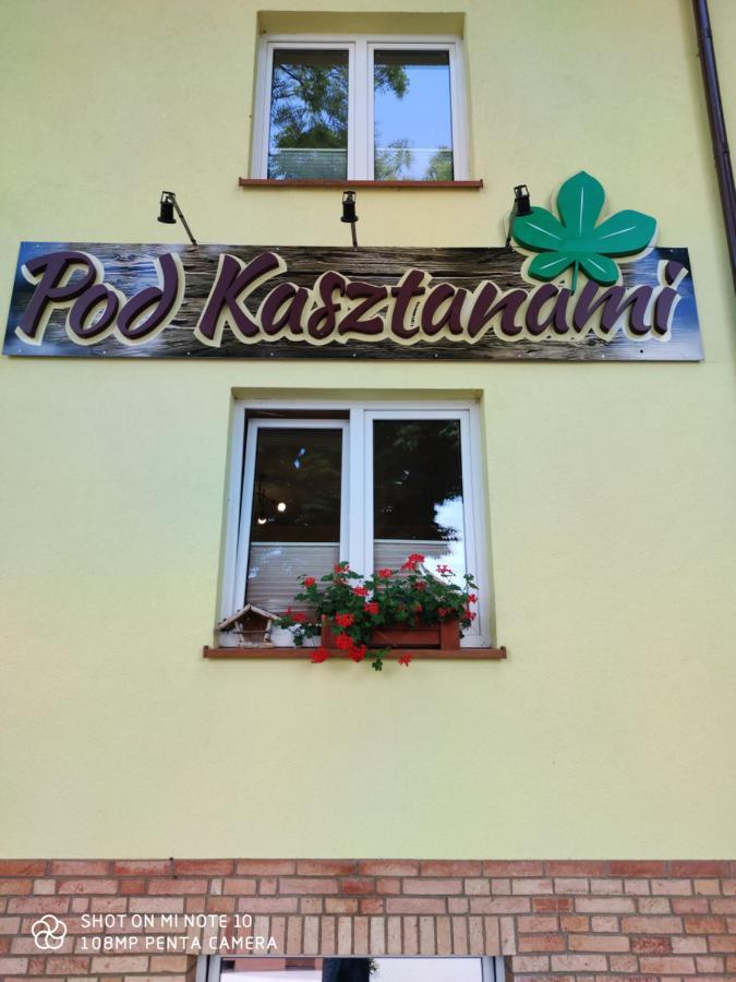 Pokoje Goscinne Pod Kasztanami Łeba Kültér fotó
